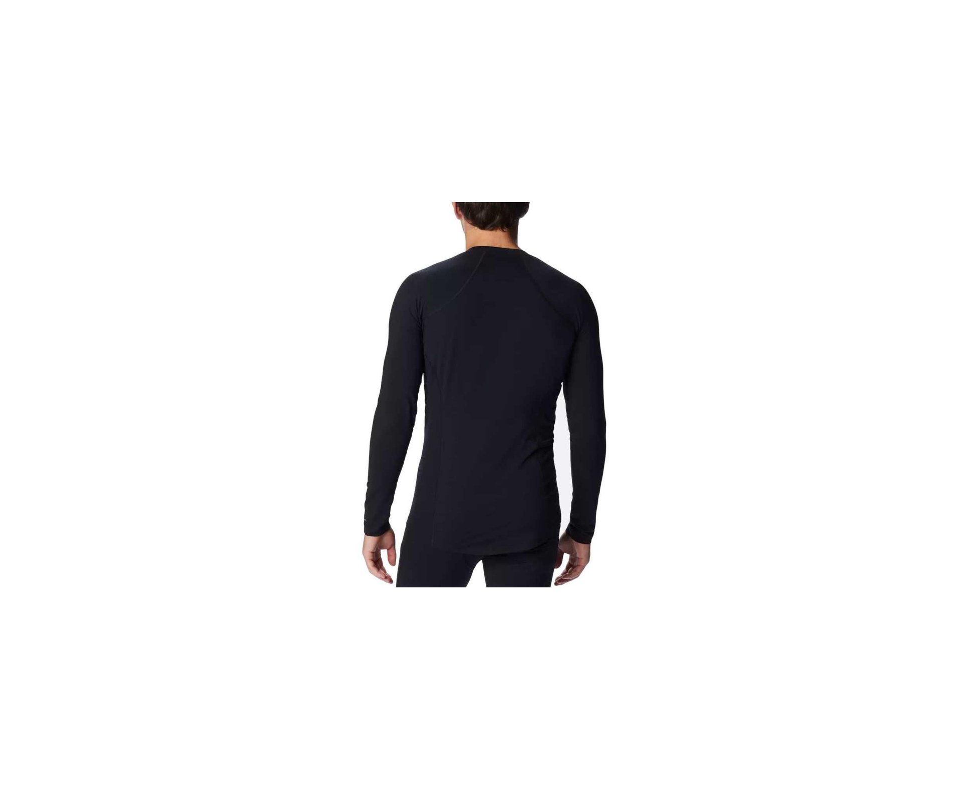 Blusa Columbia Masculina Segunda Pele Columbia Omni-Heat Knit Crew - Black