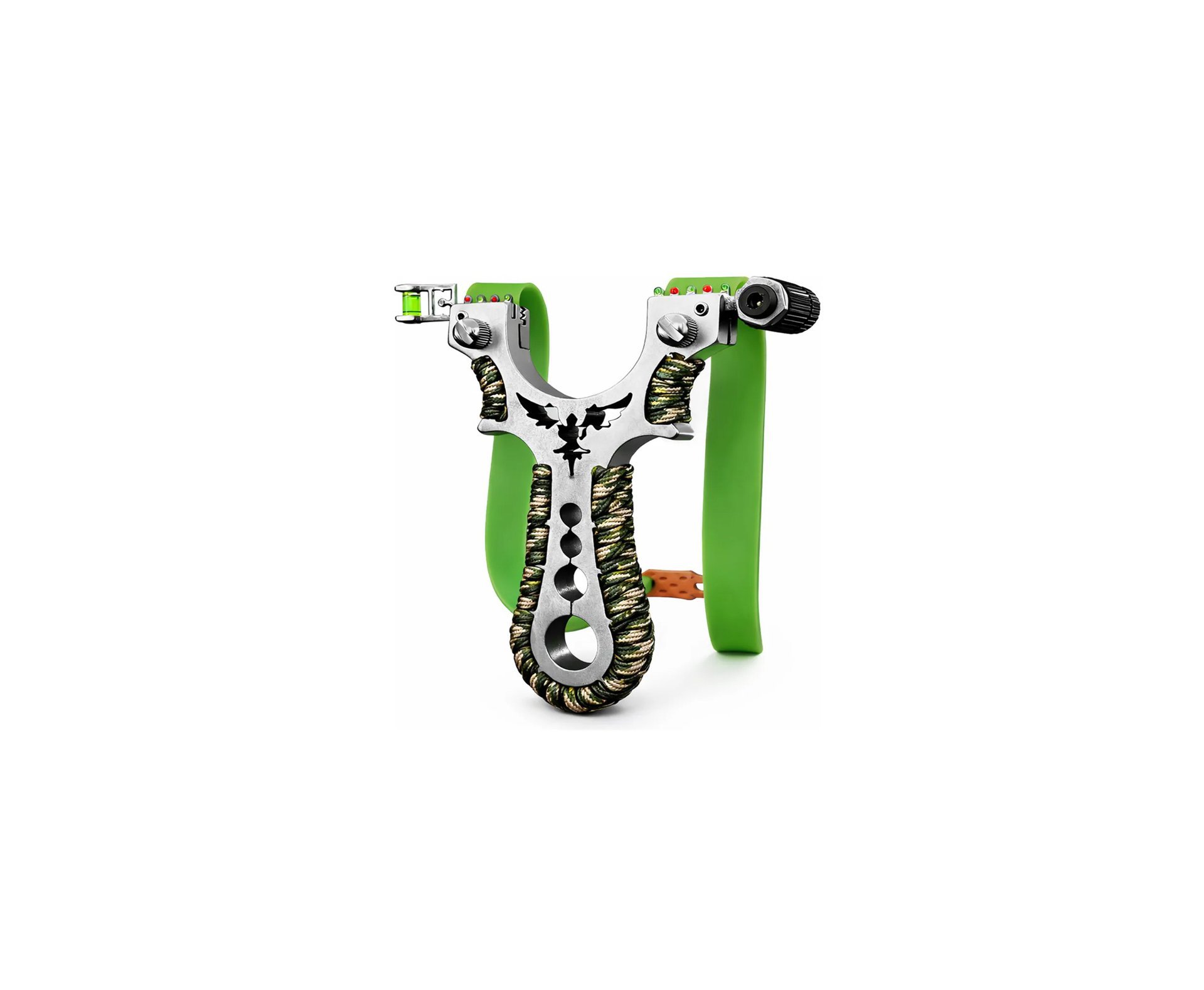 Atiradeira Estilingue Rossi Metal Mira Laser Profissional