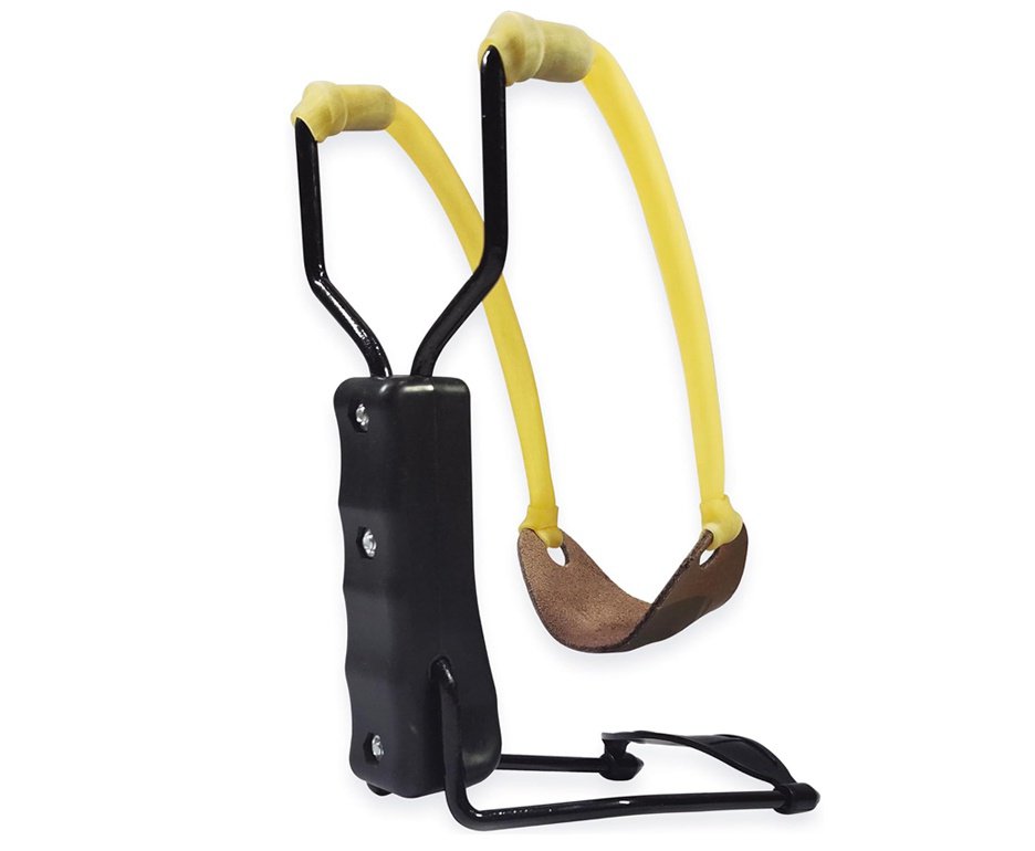 Atiradeira Estilingue Rossi Metal Com Apoio