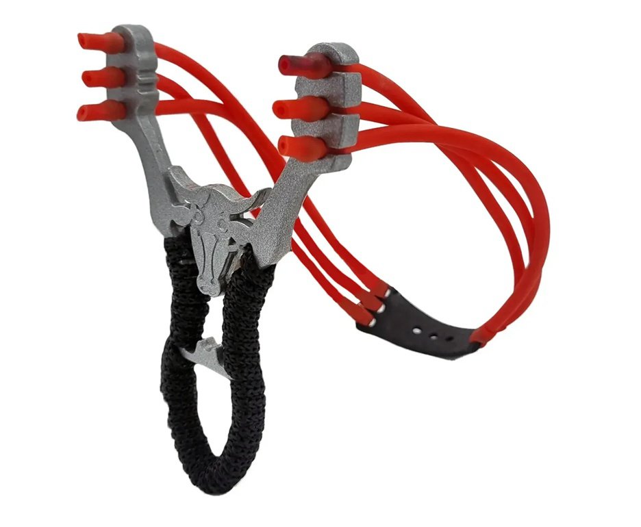 Atiradeira Estilingue Rossi de Metal Trilha