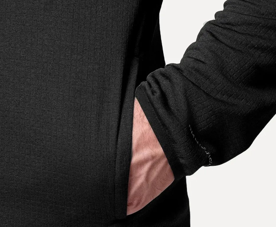 Jaqueta Columbia Hike Grid Fleece Full Zip Black