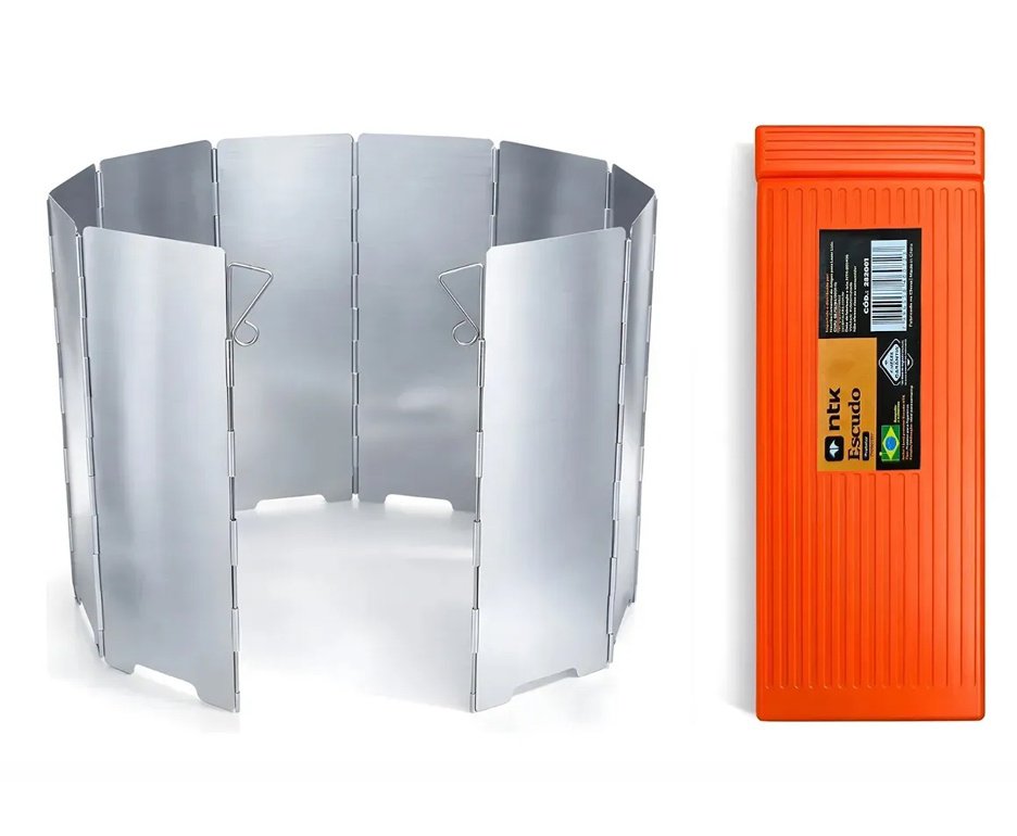 Escudo NTK corta vento para Fogareiro portátil