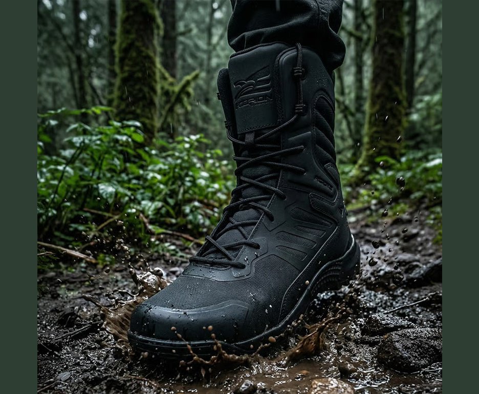 Bota Coturno Militar Acero Viper Microfibra Preto