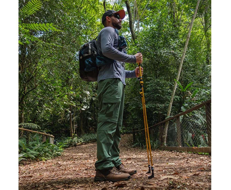 Calça Bermuda Masculina Kailash Atakama Verde Militar