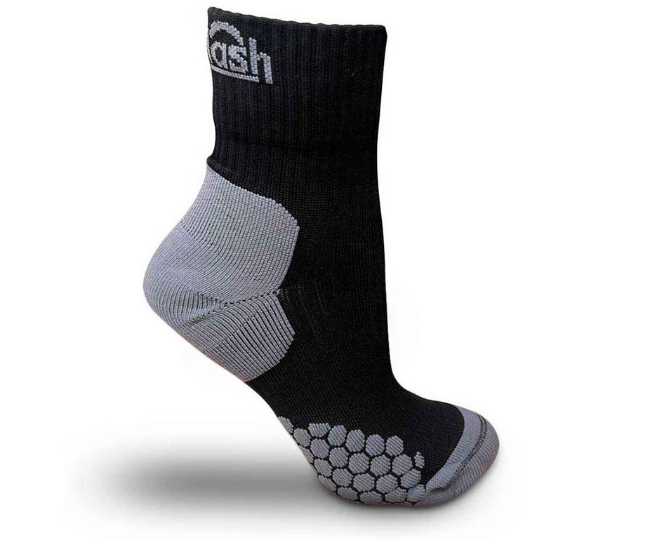 Meia Kailash Cano Médio Dots Biotech Unis. Chumbo/ Cinza T1 (34-37)
