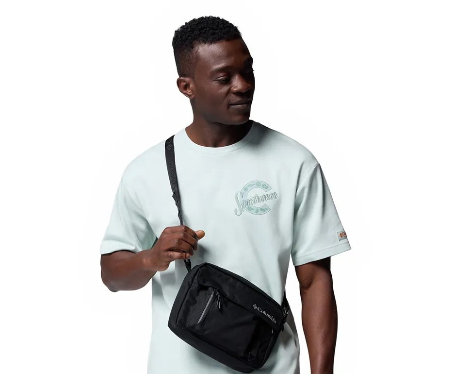 Bolsa Columbia Tiracolo Street Transit Side Bag Black