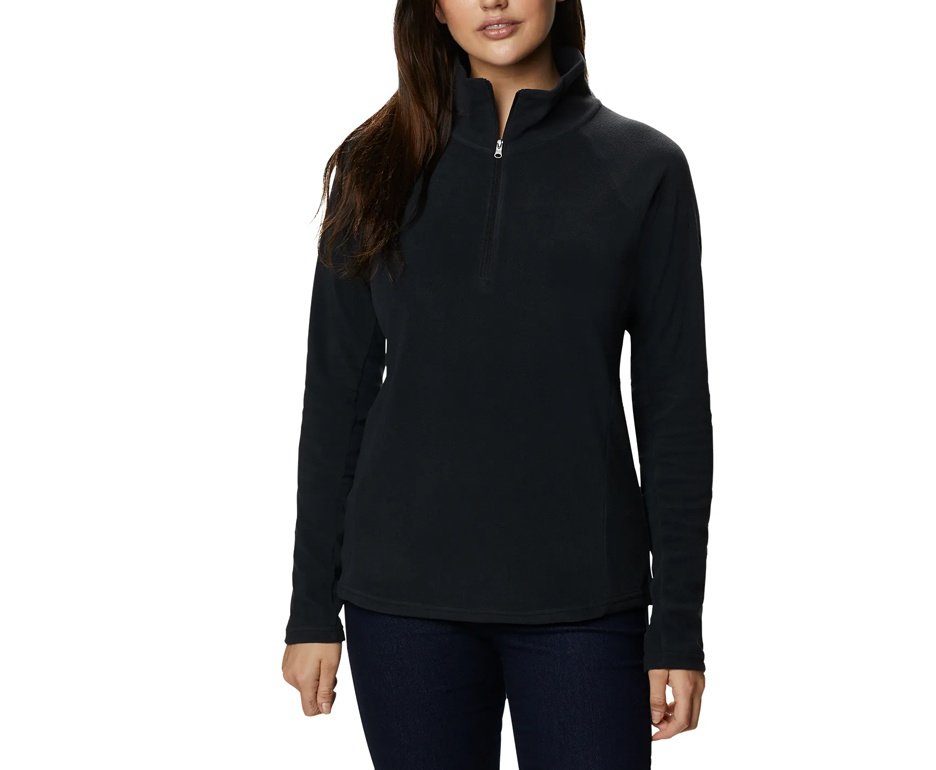 Blusão Columbia Feminino Glacial IV 1/2 Zip Black