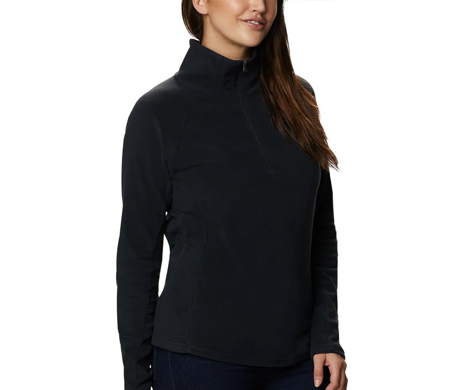 Blusão Columbia Feminino Glacial IV 1/2 Zip Black