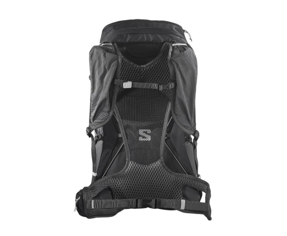 Mochila Salomon Aerotrek 30L Anthracite/Iron/Alloy - Dorso P/M