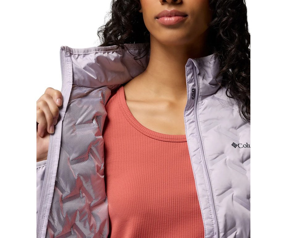 Jaqueta Columbia Feminina Delta Ridge II Down Lavander Pearl