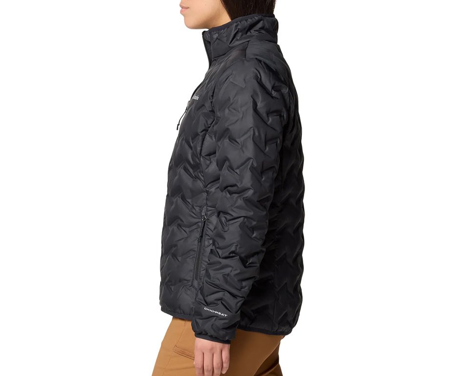 Jaqueta Columbia Feminina Down Delta Ridge™ II - Black - Isolamento em plumas 650 Fill