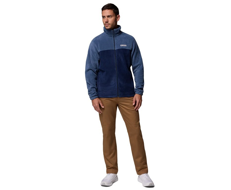 Jaqueta Columbia Masculina Fleece Steens Mountain Full Zip Dark Mountain/ Coll