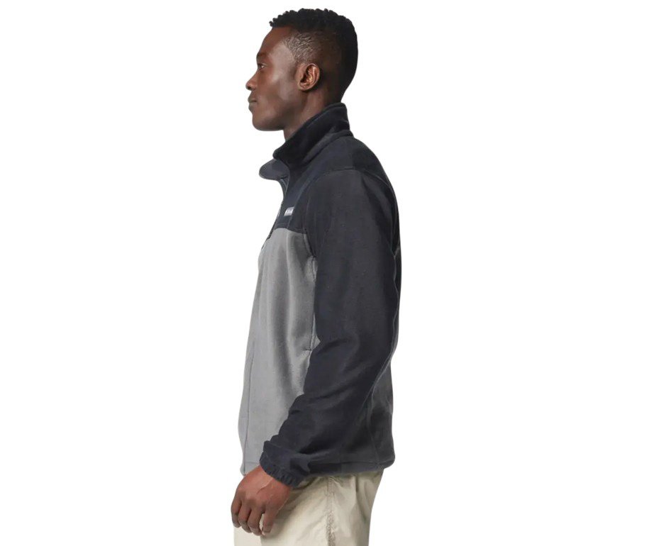 Jaqueta Columbia Masculina Fleece Steens Mountain Full Zip Black, Grill