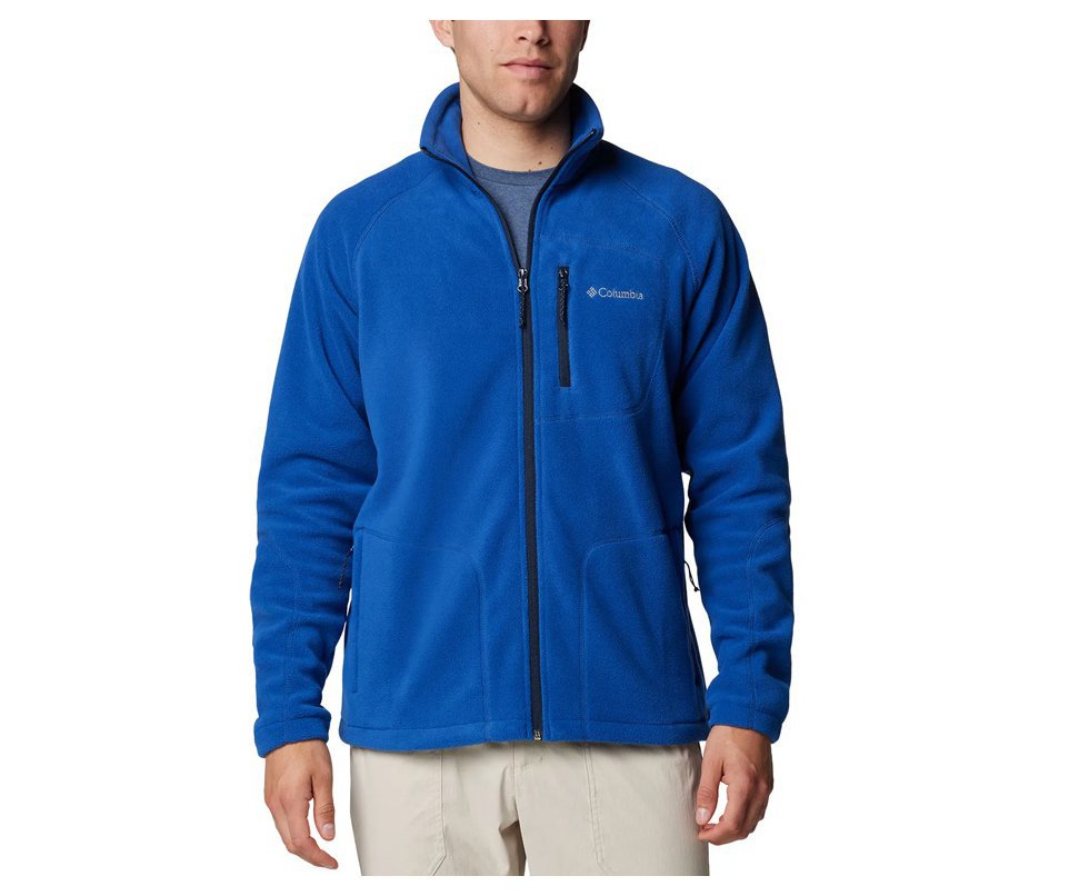 Jaqueta Columbia MasculinaFast Trek II Full Zip Fleece Mountain Blue