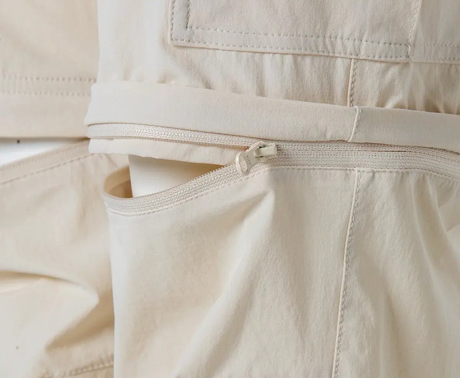 Calça Bermuda Kailash Feminina Bege Atakama
