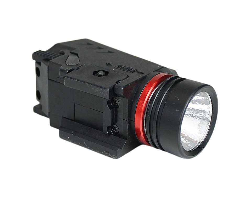 Lanterna Pist Rossi C/ Laser Vermelho Acionamento Lateral Trilho 22mm