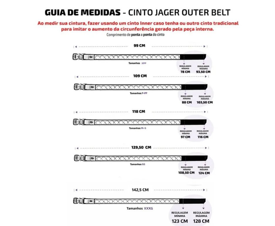 Cinto Base Jager Inner 2.0 Evo - Verde