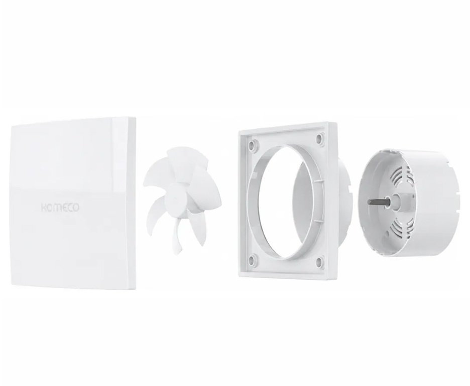 Exaustor de Ar Komeco Koea 100 Bivolt Quadrado