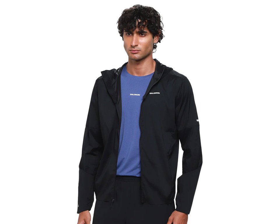 Jaqueta Salomon Sense Aero Wind Masculina - Preto