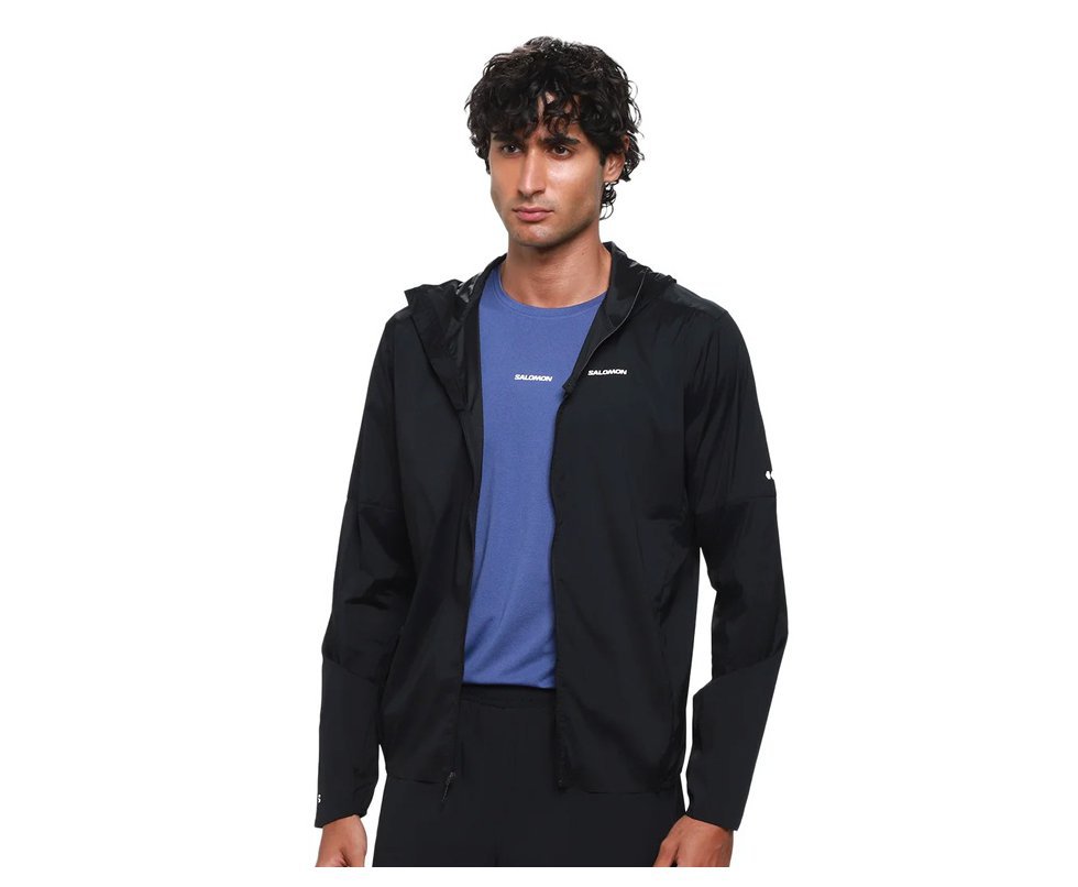 Jaqueta Salomon Sense Aero Wind Masculina - Preto