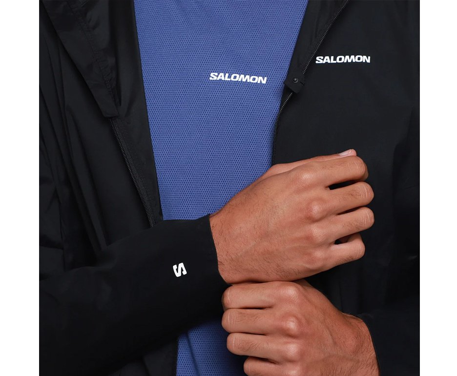 Jaqueta Salomon Sense Aero Wind Masculina - Preto