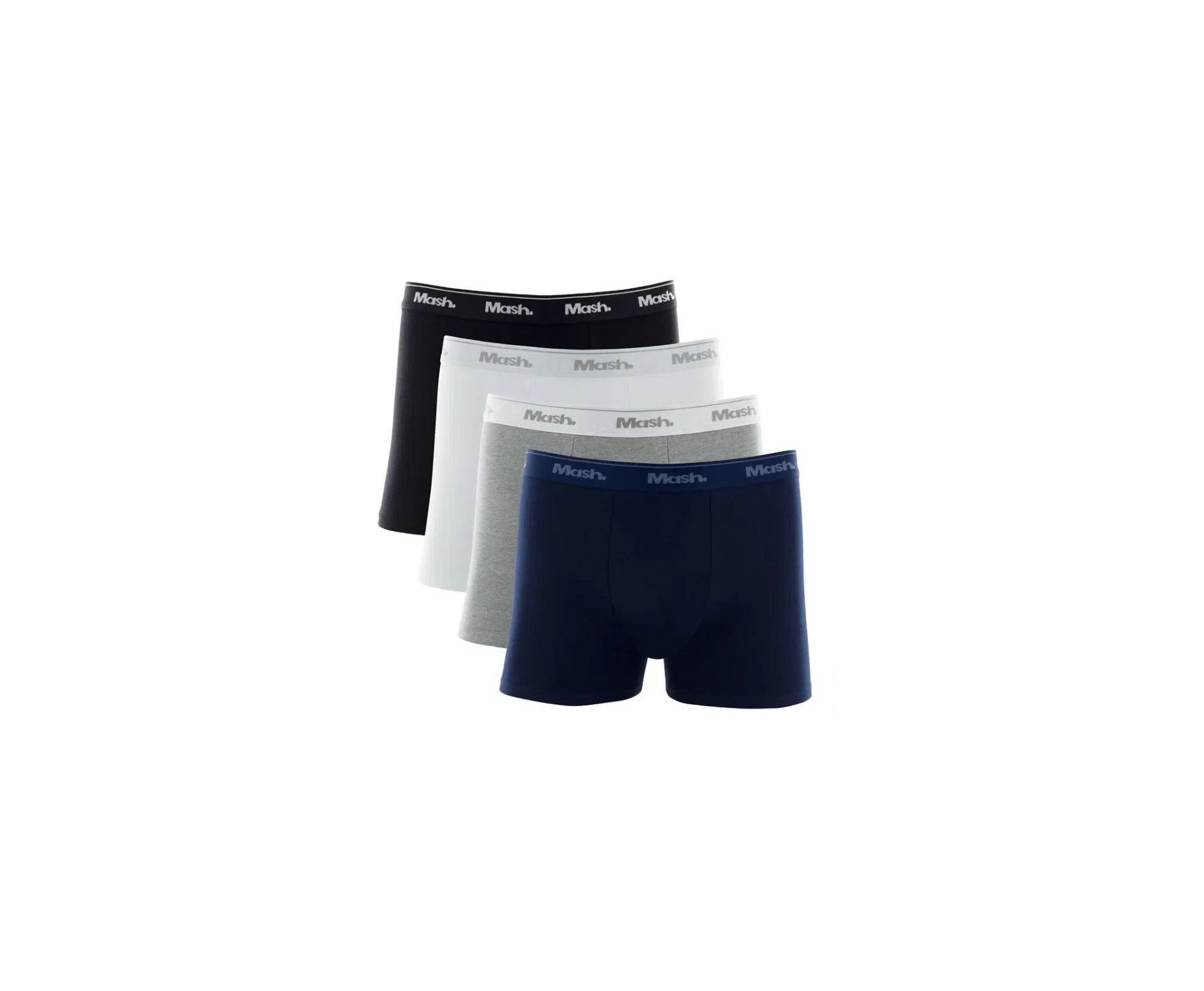 Kit 12 Cuecas Mash Boxer Box Algodão Cotton Original - TAM G