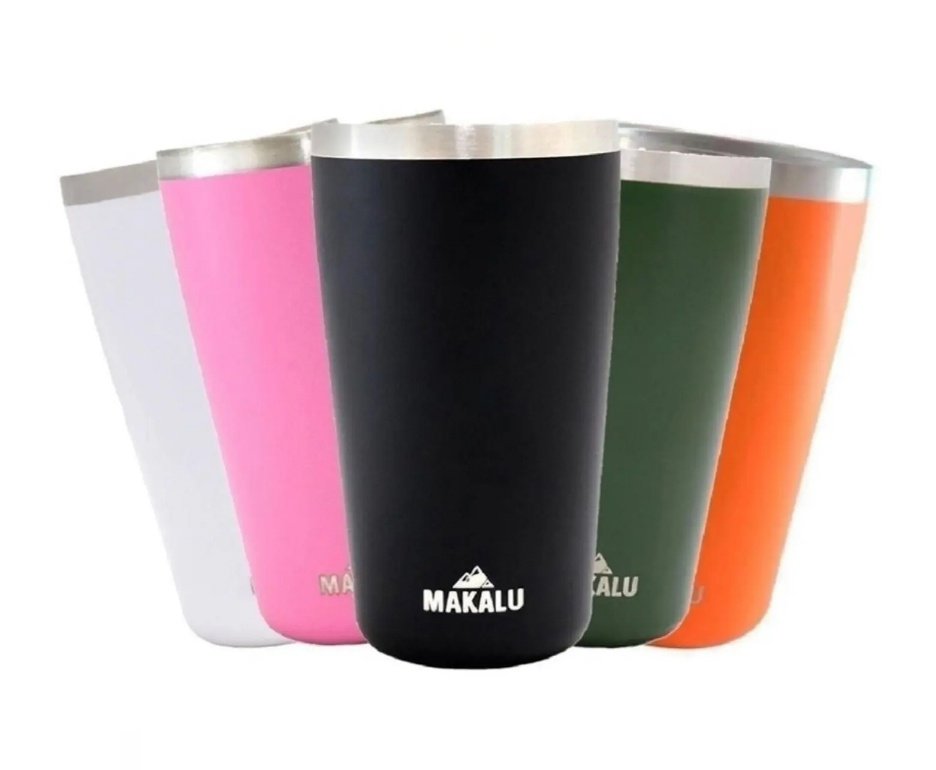 Copo Termico Makalu Aventura 420 ML - Branco