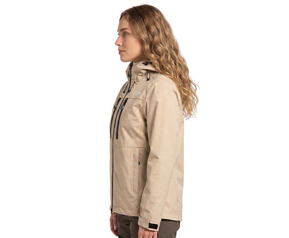 Jaqueta Kailash Anorak 3x1 Fitz Roy Feminina Off White/Preto