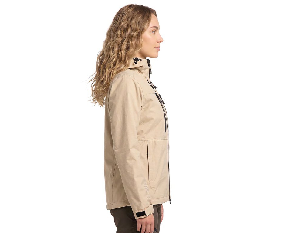 Jaqueta Kailash Anorak 3x1 Fitz Roy Feminina Off White/Preto