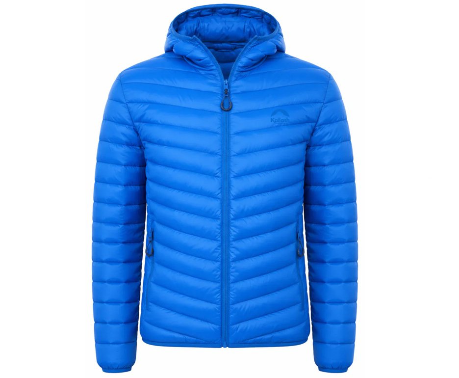 Jaqueta Puffer Masculina Kailash Patagônia Sintética Ciano