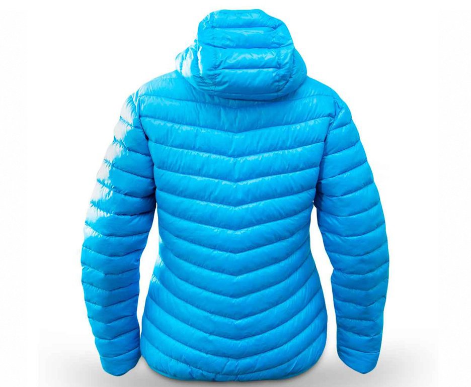 Jaqueta Puffer Kailash Patagonia Sintetica Feminina - Ciano