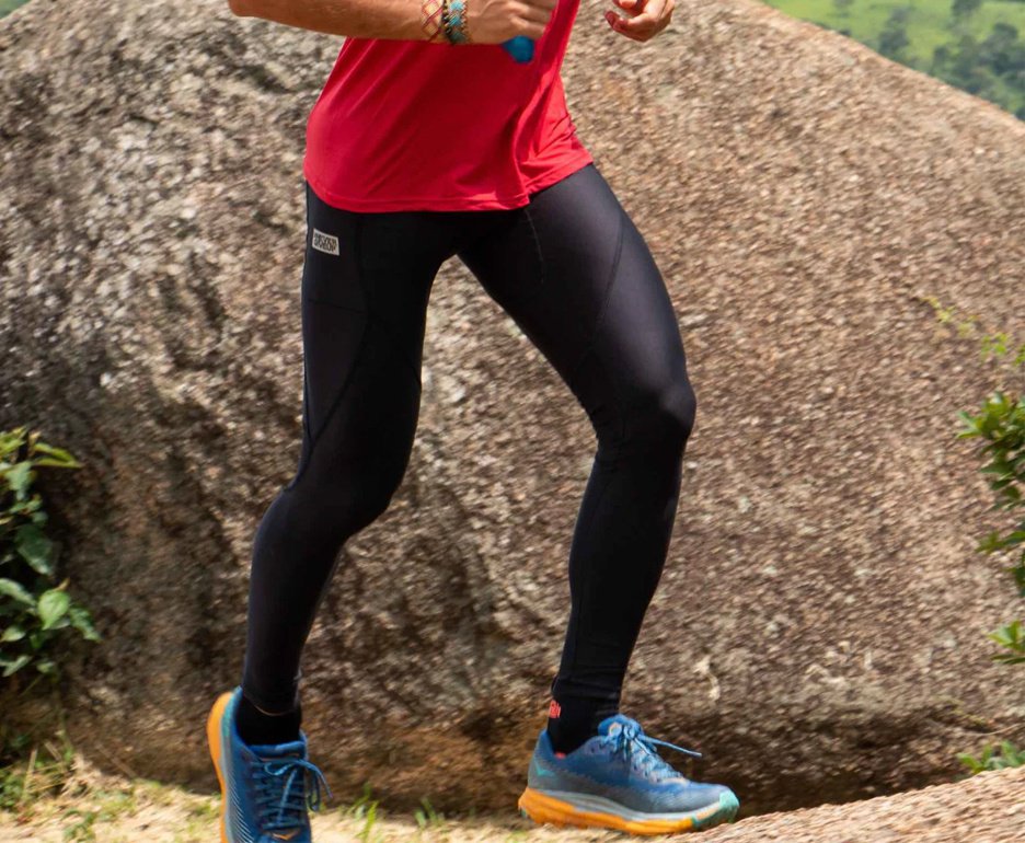 Calça de Compressão Kailash Race Unissex - Preto