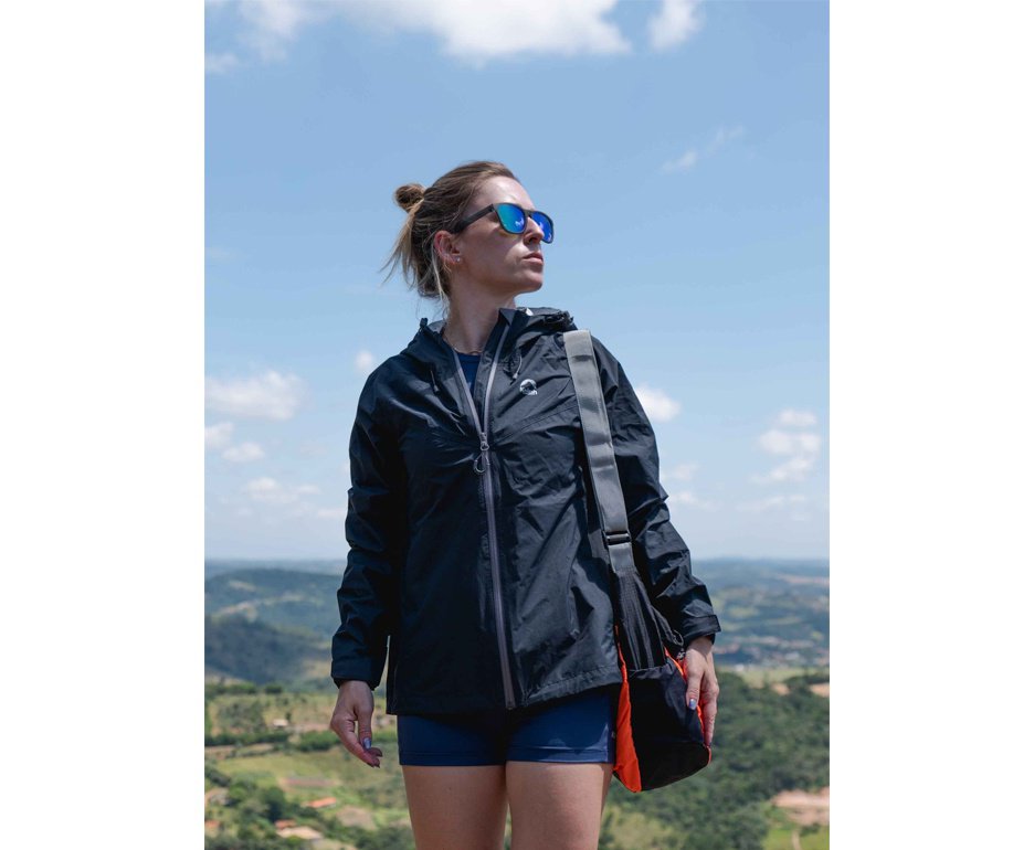 Jaqueta Kaialsh Anorak Andes X-Lite Feminino Impermeável - Preto