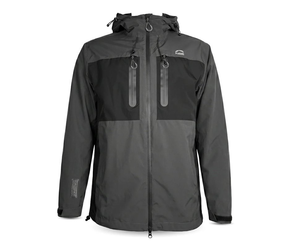 Jaqueta Kailash Anorak 3x1 Fitz Roy Masculina Chumbo/Preto