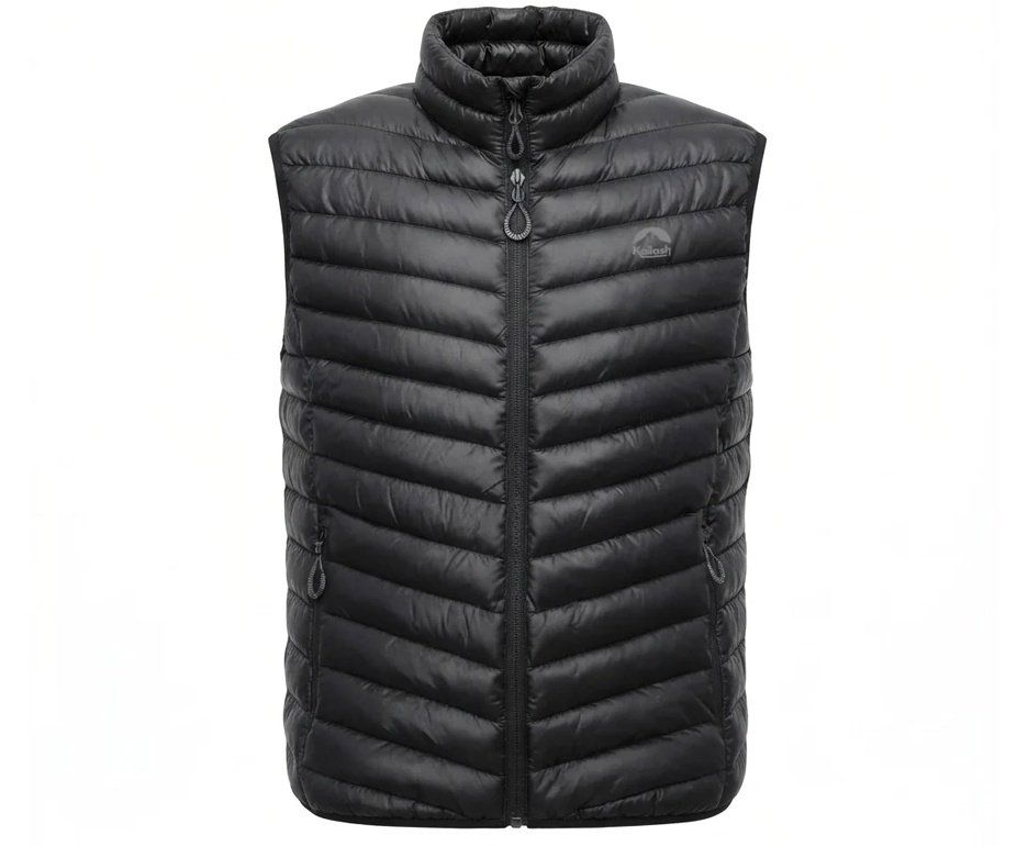 Colete Kailash Puffer Patagonia Sintetico Masculino- Preto