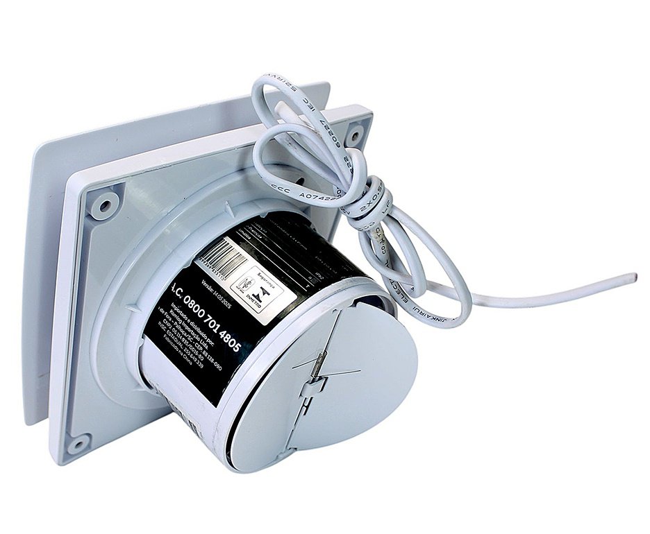 Exaustor de Ar Banheiro 10cm Komeco Koea 100 Bivolt Quadrado - OUTLET