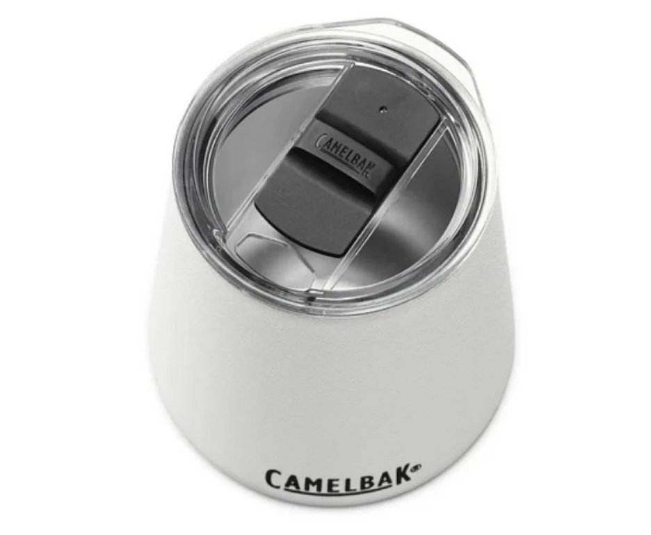 Taça para Vinho Térmica em Aço Inox CamelBak 350ml Wine Tumbler - Branca