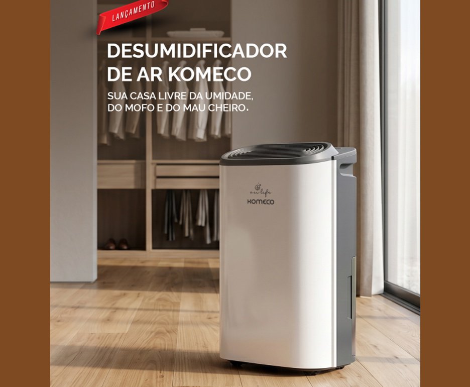 Desumidificador de Ar Komeco KDP 12 G1 220V