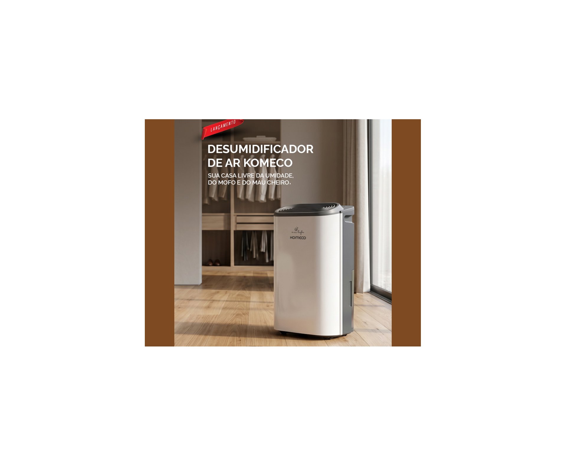 Desumidificador de Ar Komeco KDP 12 G1 220V