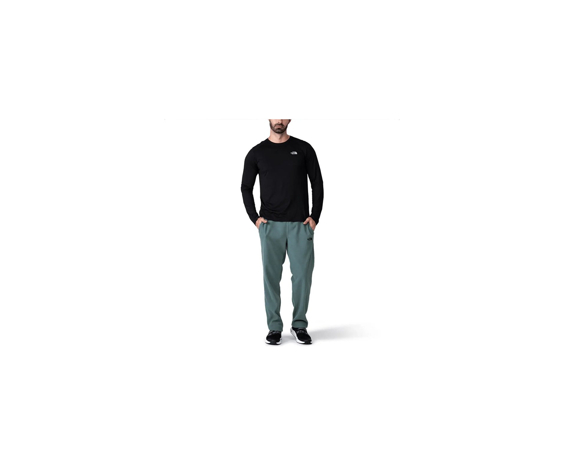 Camiseta Masculina The North Face Warm Crew Neck Preto