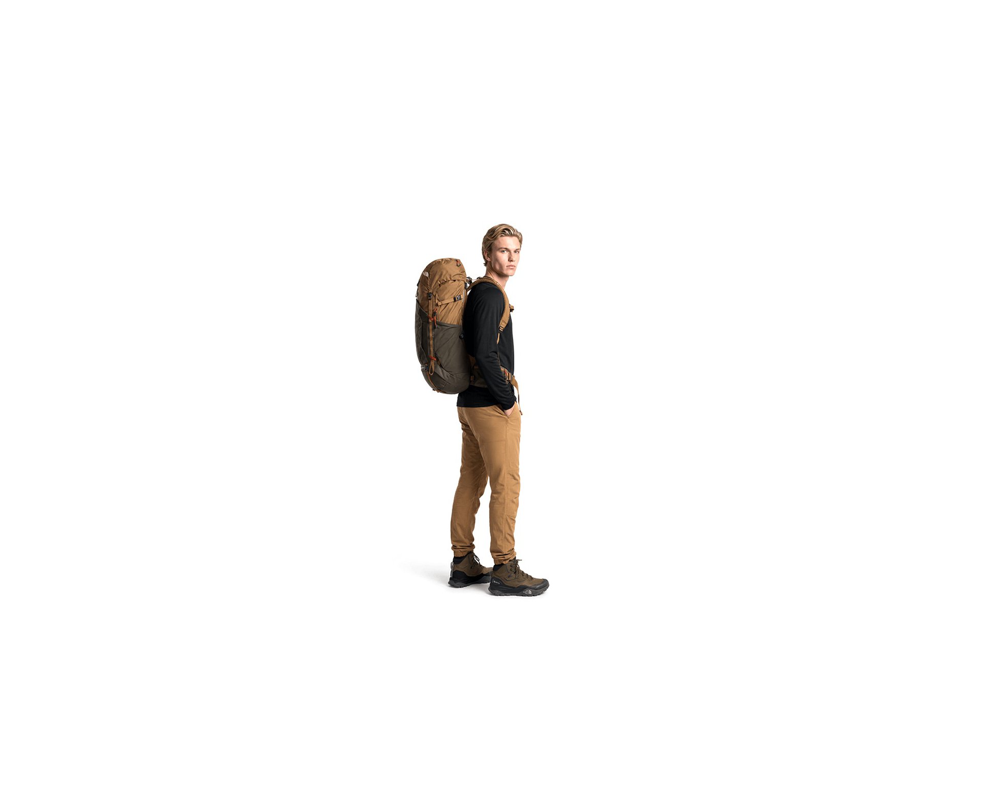 Camiseta Masculino Adulto M Warm L/S Crew Neck H JK3 Preto G - The North Face
