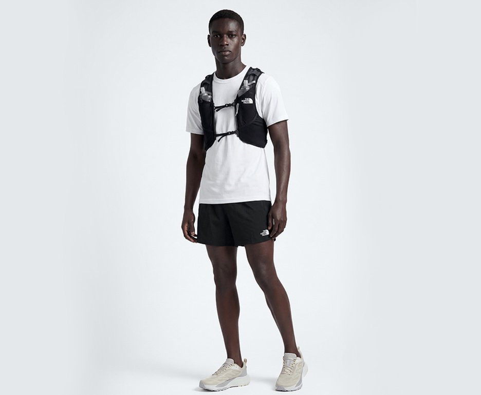 Camiseta Masculina The North Face Hyper Tee Gola Careca - Branca