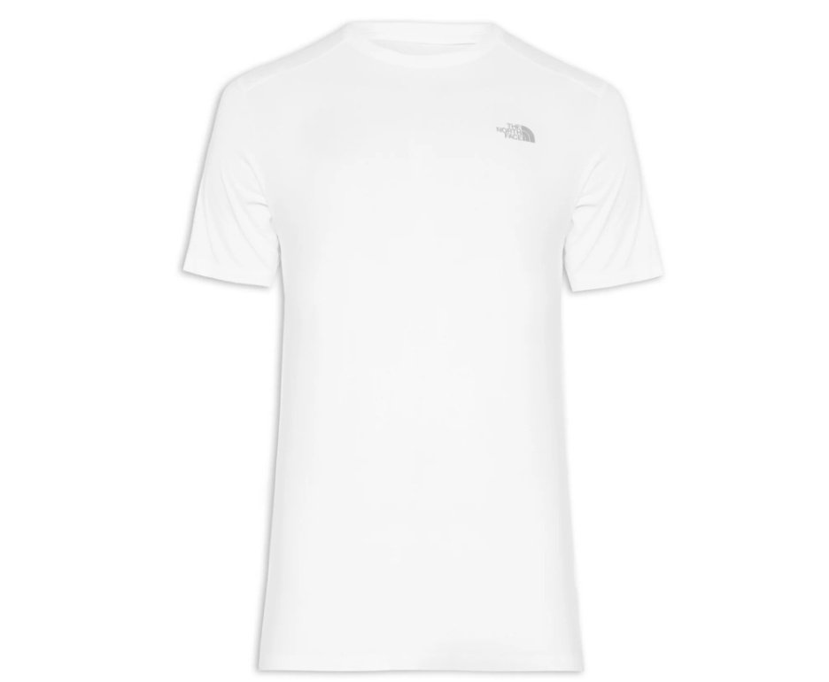 Camiseta Masculina The North Face Hyper Tee Gola Careca - Branca