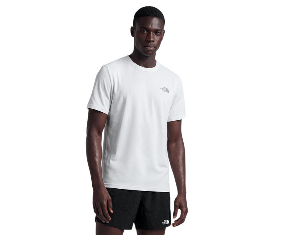 Camiseta Masculino  The North Face Adulto Hyper Tee A046N FN4  - Branco