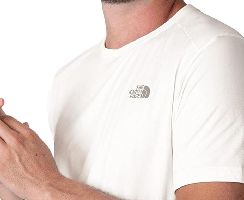 Camiseta Masculino  The North Face Adulto Hyper Tee A046N FN4  - Branco