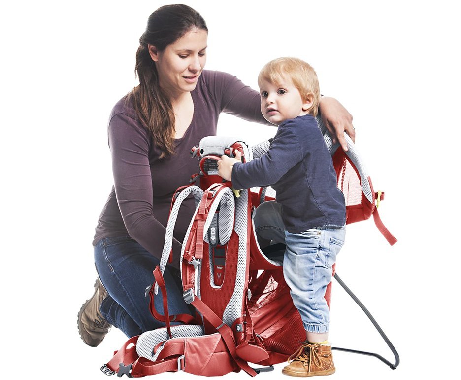Mochila Deuter Kid Comfort Active Bebês 22kg