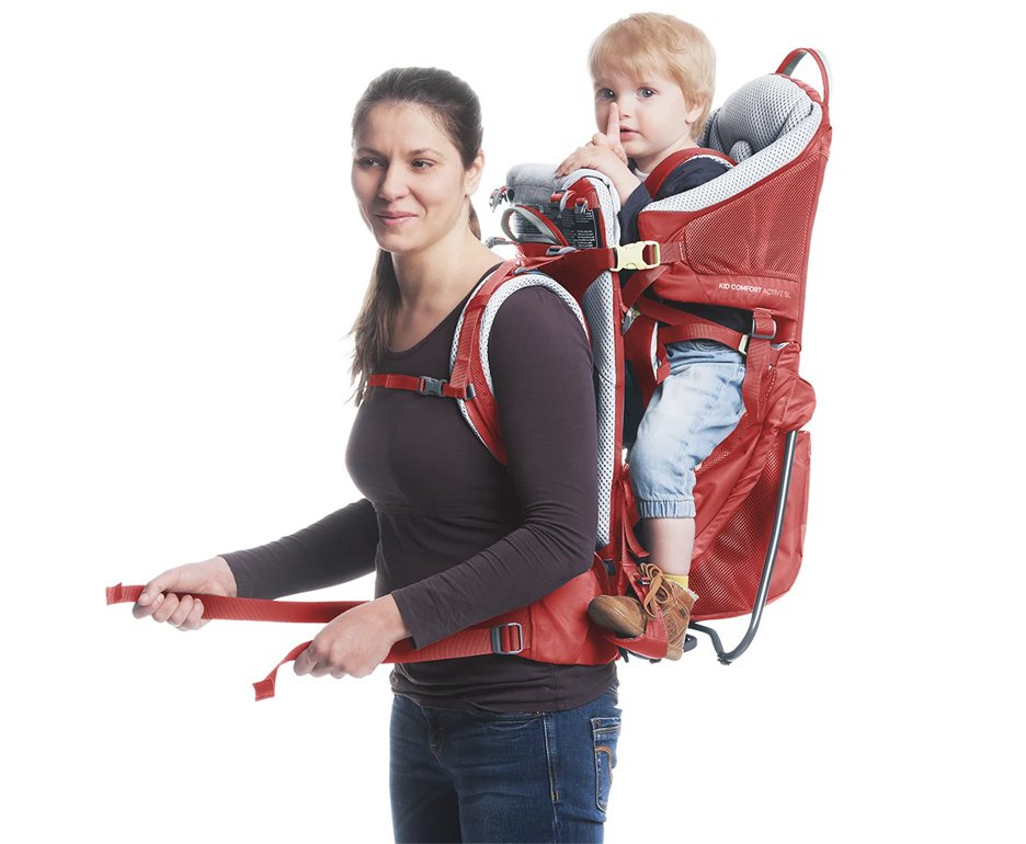 Mochila Deuter Kid Comfort Active Bebês 22kg