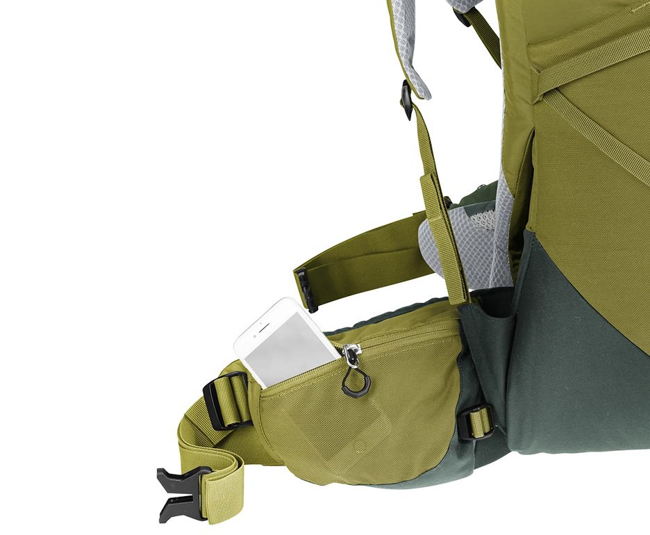 Mochila para Trekking Deuter Aircontact Core 50+10 - Verde
