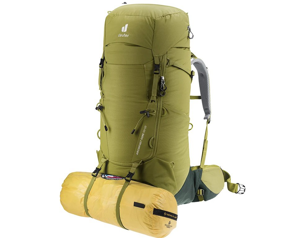 Mochila para Trekking Deuter Aircontact Core 50+10 - Verde