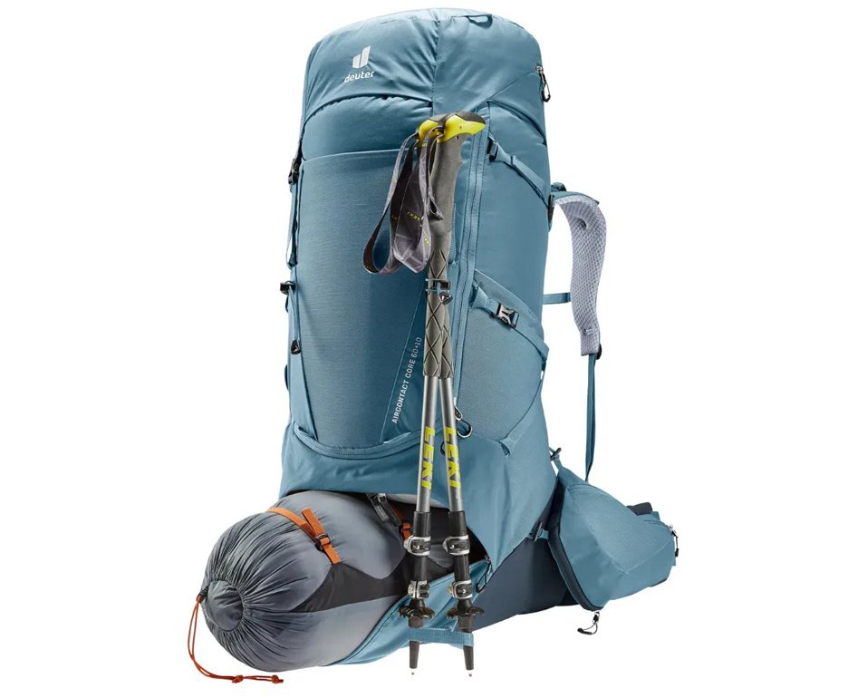 Mochila Deuter Aircontact Core 60+10 - Azul